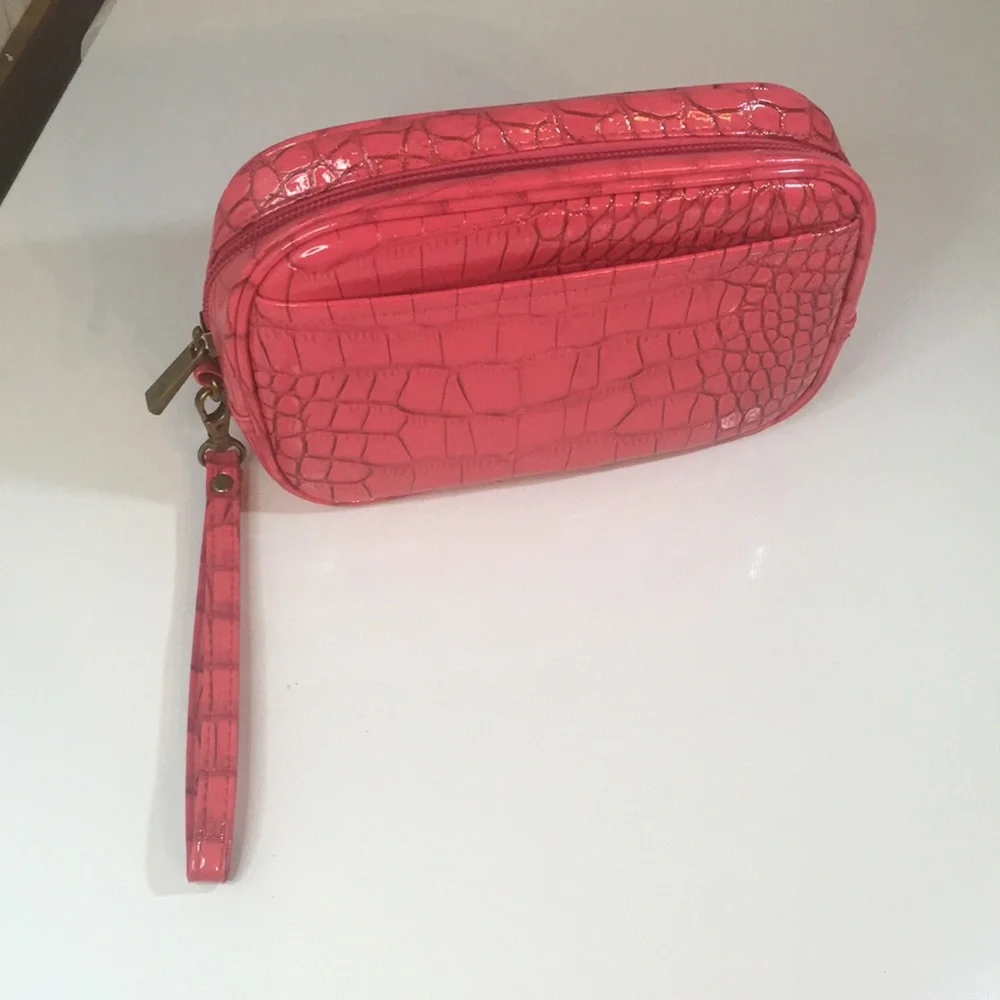 Cook It Caddy Animal Texture Pink Makeup Bag Samantha Brown